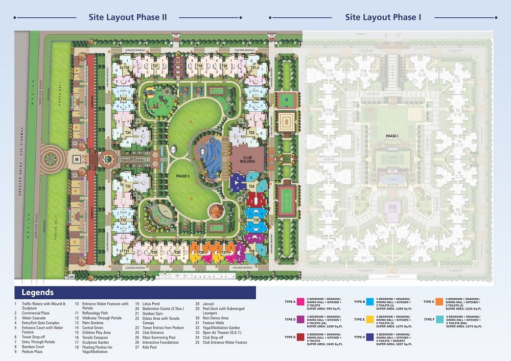Nirala Estate Phase 2 Site Plan