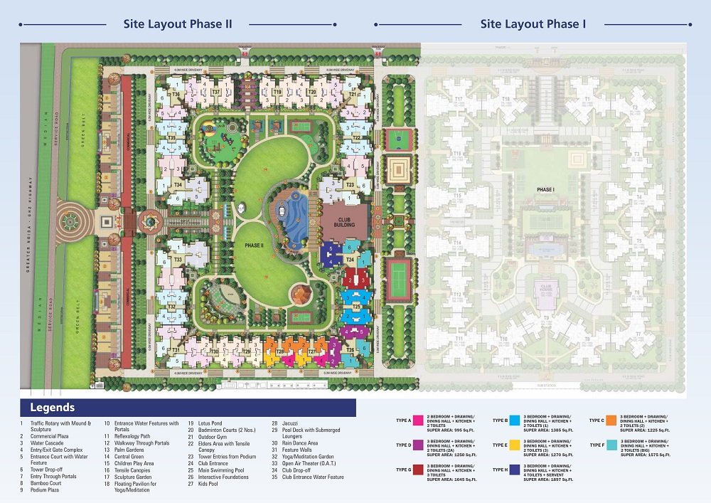 Nirala Estate 2 Site Plan